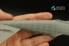 Quinta Studio QRV-024 Double riveting rows (rivet size 0.15 mm, gap 0.6 mm, suits 1/48 scale), White color, total length 6.2 m/20 ft